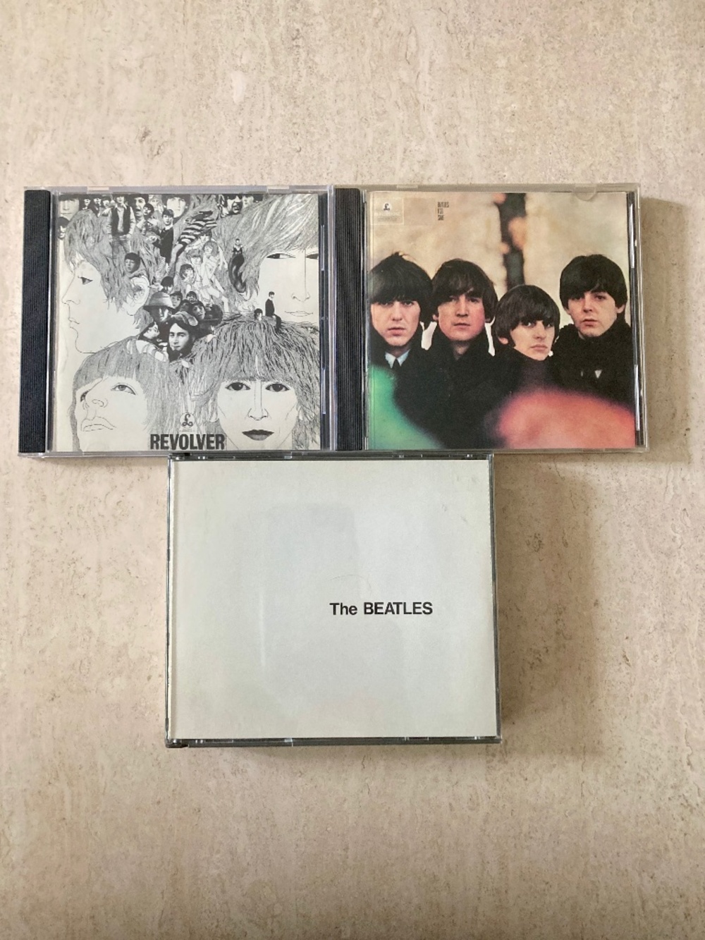 BEATLES Revolver, Beatles for Sale & The Beatles (The White Album)